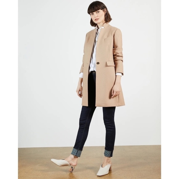 Ted Baker Classic Skinny Dark Wash Jeans Star Printed Cuff - Picture 3 of 13